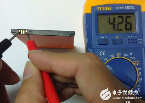 万用表怎么检测电池容量_电池电量