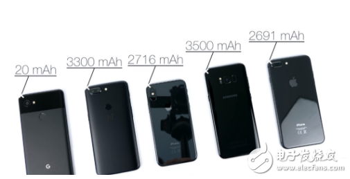 iPhoneX/8Plus/一加5T/三星S8+/谷歌Pixel2XL充电速度大PK ,一加5T完胜