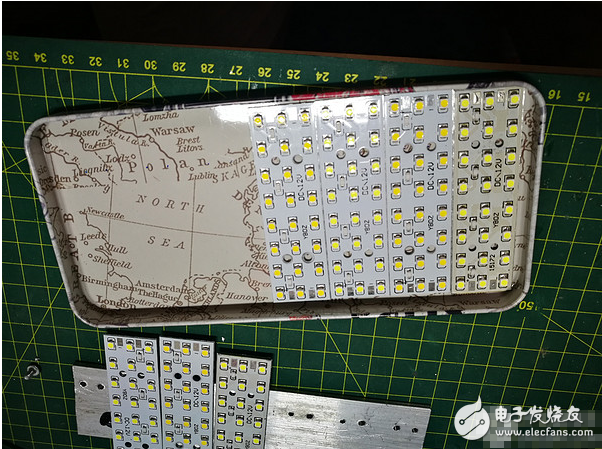 自制小型led补光灯步骤