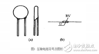 压敏电阻的符号是什么？是串联在电路中还是并联在电路中？