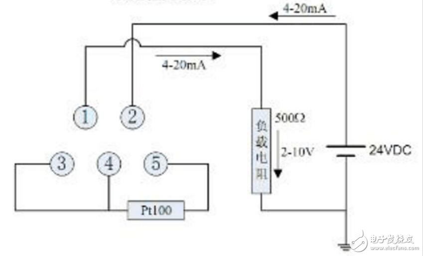 温度变送器怎么接线_温度变送器接线图_温度变送器接线注意事项