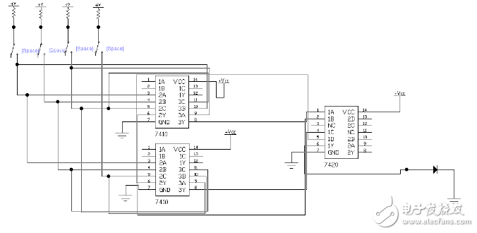 四人表決器電路設計方案匯總（四款電路設計原理分析）