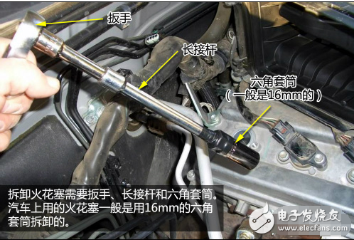 汽车更换火花塞步骤与注意事项图解