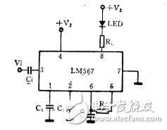 由鎖相環LM567構成的校時電路