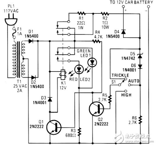 简易12v充电器电路图（七款12v充电器电路图详解）