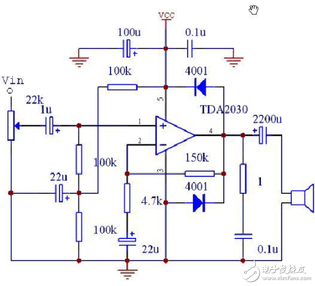 簡易大功率功放電路圖分享（五款電路圖介紹）