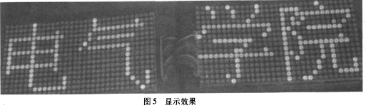 LED显示效果-电子元件