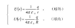点电荷的电势公式的推到_点电荷的电势分布公式