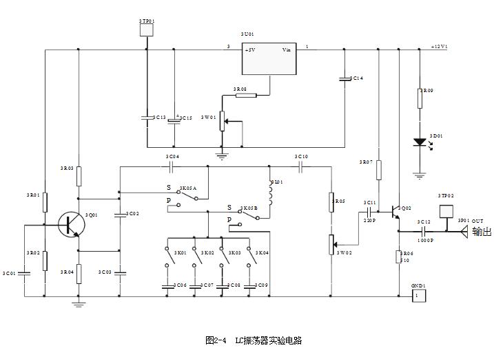 电容三点式lc振荡器_电容三点式LC振荡器实验指导