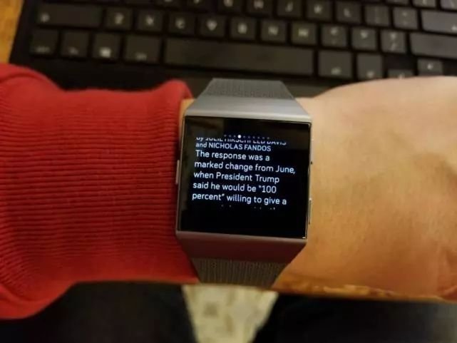 Fitbit Ionic:第一款出色的智能手表 健身、续航、智能功能方面都不错