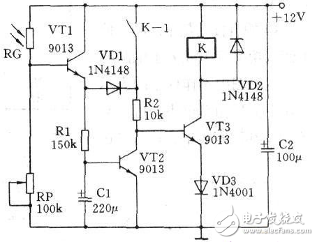 220v光控开关电路图大全（可控硅/继电器/单敏感器光控开关电路详解）