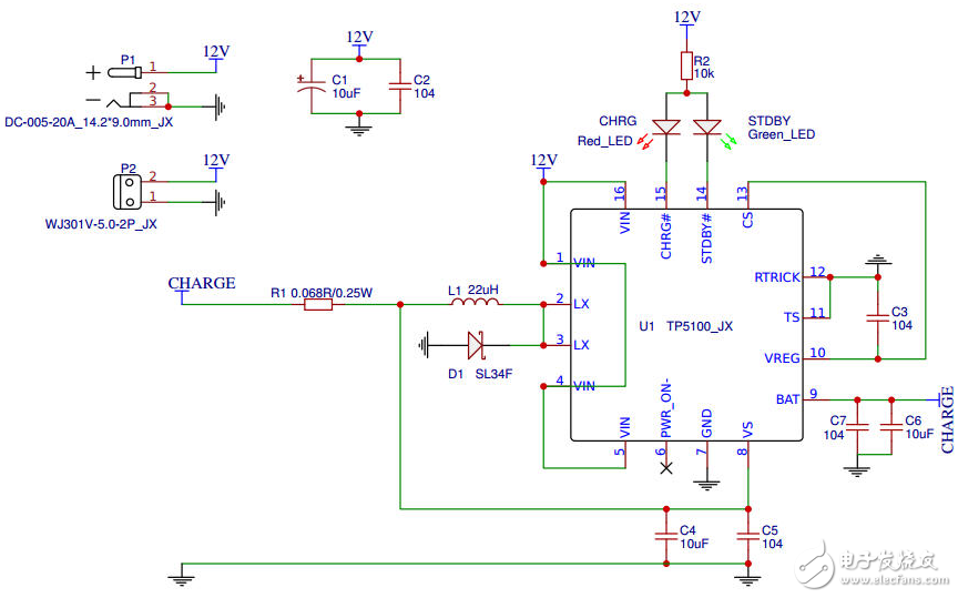 4v锂电池充电电路图详解(7.4v锂电池充电芯片)