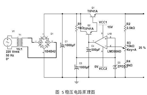 線性可調直流穩壓電源的設計詳解