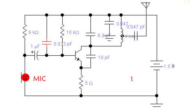 1.5v電池無線話筒制作（六款無線話筒電路圖制作）