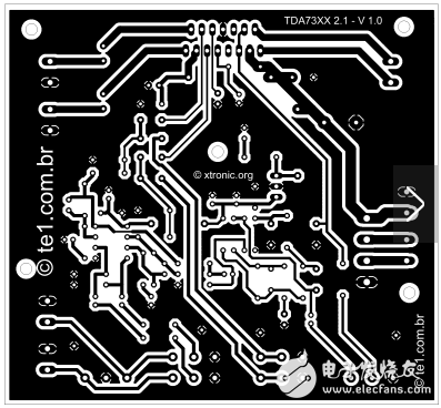 tda7377自制功放电路图