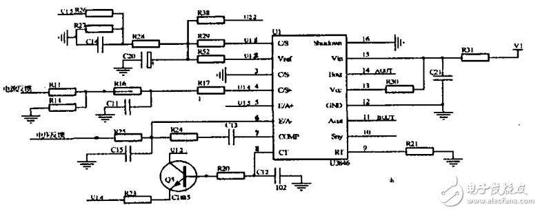基于UC3846的24V/24V直流隔离电源