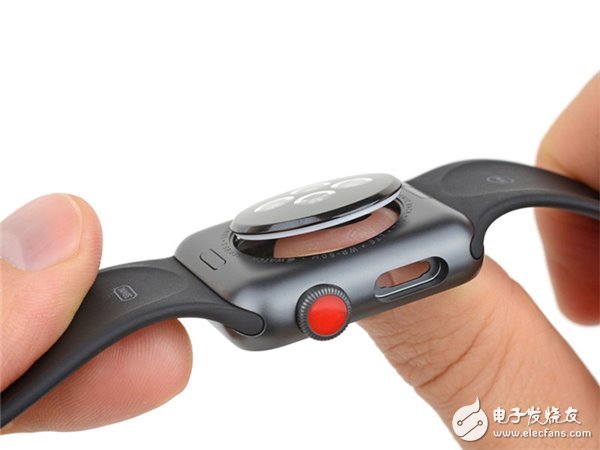 Apple Watch 3蜂窝网络版拆解：芯片坏了不好修