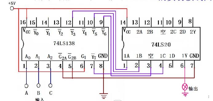 74LS153实现三人表决电路（4种方式实现三人表决电路）