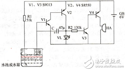 水位報(bào)警器設(shè)計(jì)電路圖大全（八款模擬電路設(shè)計(jì)原理圖詳解）