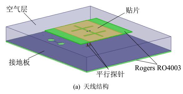 一种S波段宽带微带天线