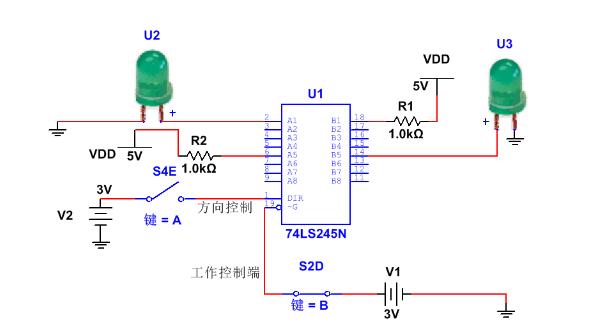 74ls245的工作原理及作用