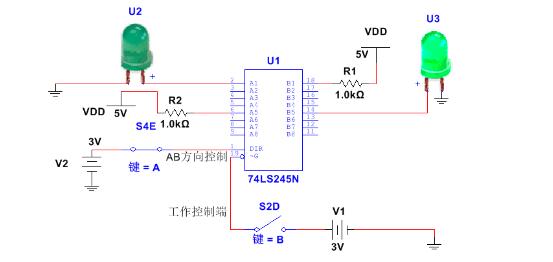 74ls245的工作原理及作用