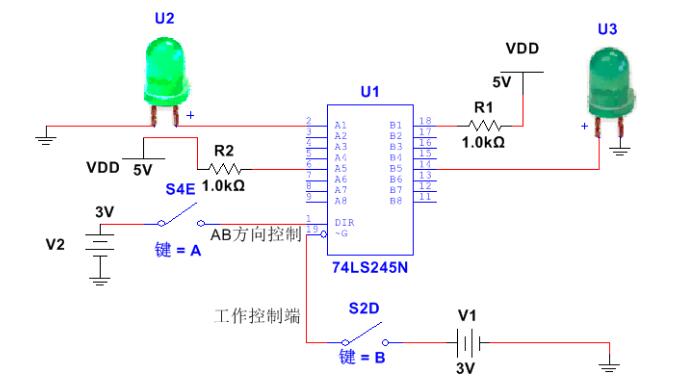 74ls245的工作原理及作用