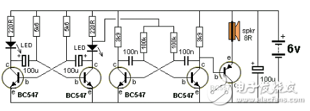 聲光報警器電路設計方案匯總（五款模擬電路設計原理圖詳解）