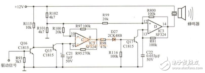 蜂鳴器報警器電路圖大全（五款模擬電路設(shè)計原理圖詳解）