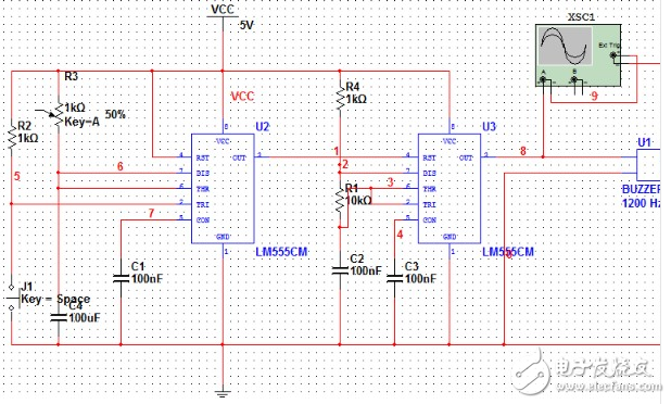 555報警器電路原理圖（八款模擬電路設計原理圖詳解）