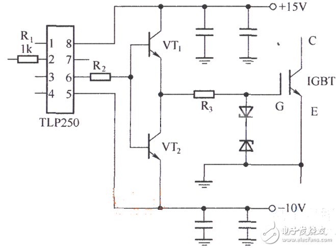 tlp250工作原理（tlp250引脚图及功能_内部结构_封装尺寸及应用电路）