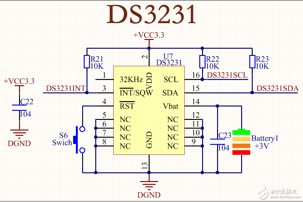 ds3231時(shí)鐘模塊怎么用_DS3231的操作與使用