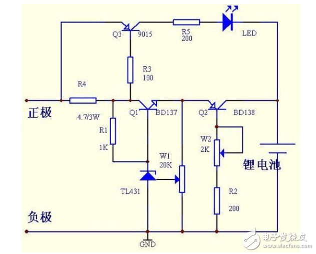 　　锂电池供电电路设计方案汇总(四款设计方案）