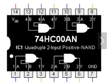 74hc00調制解調器電路