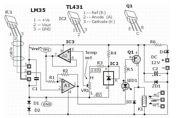 lm35怎么用（lm35工作原理及內部結構_應用電路圖）