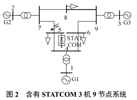 STATCOM与发电机励磁的非线性分散协调控制