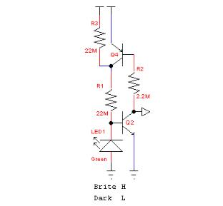 LED光敏传感器电路图大全（十二款LED光敏传感器电路设计图）