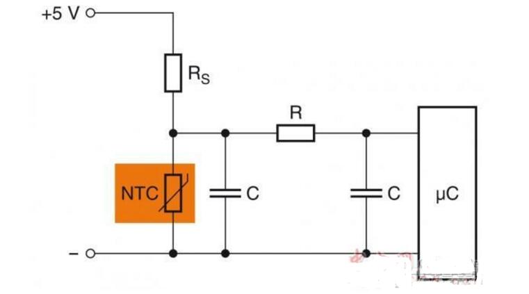 ntc热敏电阻测温电路图大全(六款ntc热敏电阻测
