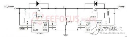 圖2.14 冗余電源設計原理圖