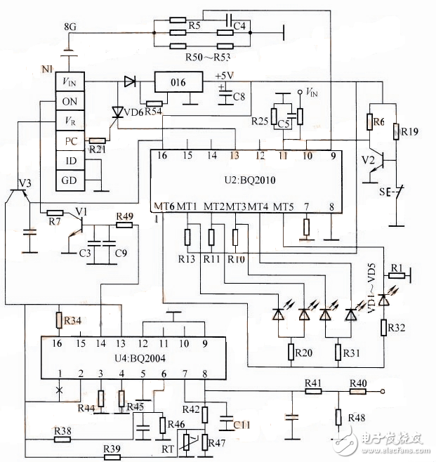 鎳氫電池充電器設計方案匯總（五款模擬電路設計原理圖詳解）