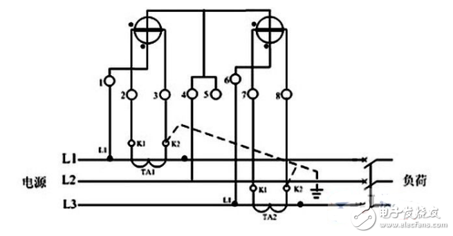 三相电表怎样安装，安装三相四线电度表图解