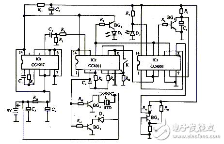 感煙探測器電路圖大全（兩款模擬電路設計原理圖詳解）