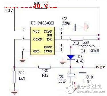 5v升壓12v電路圖大全（十款5v升壓12v電路原理圖詳解）