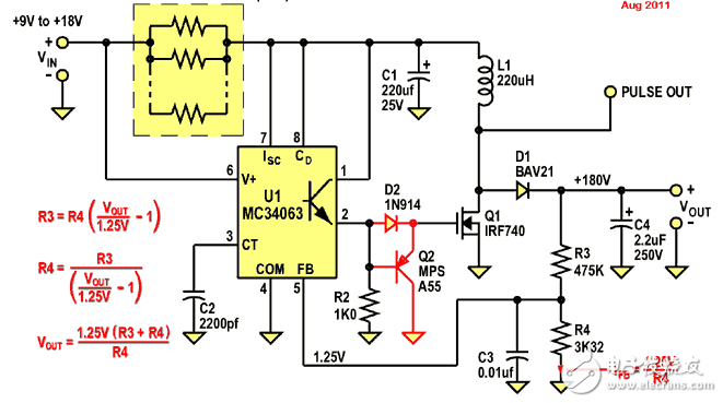 mc34063升压电路图大全（十款模拟电路设计原理图详解）