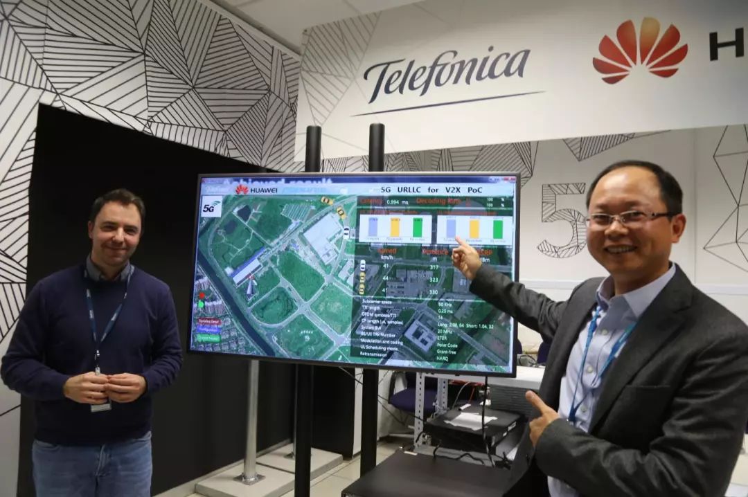 西班牙电信与华为完成世界首个5G车联网PoC