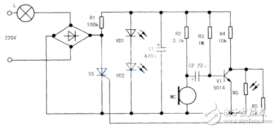 9014制作闪灯电路图大全（三款模拟电路设计原理图详解）