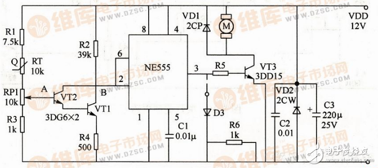 555電子溫控器電路圖大全（八款模擬電路設計原理圖詳解）