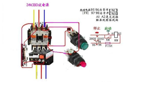 温度继电器的接线方式_温度继电器接线图详解