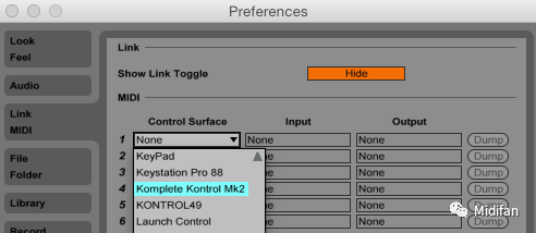 如何安装NI Komplete Kontrol键盘的Ableton Live控制模板