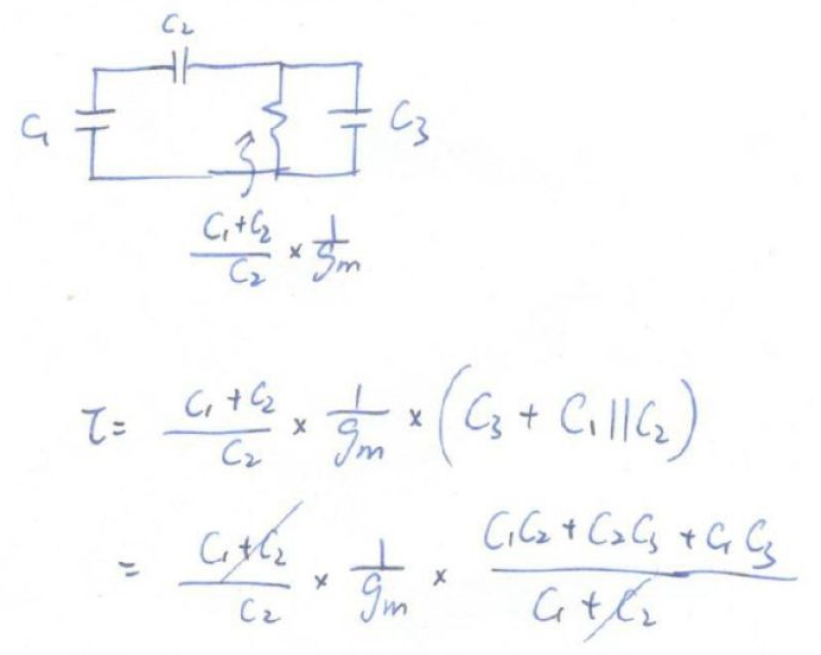 基本π网络之三电容电路和零极点分析